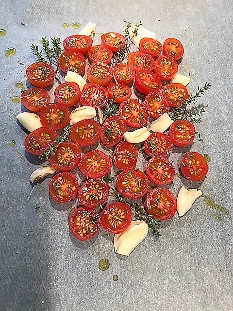Långsambakade tomater