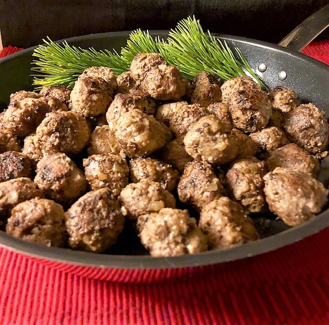 Ljuvliga juliga köttbullar