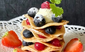 Liten pannkaksbakelse