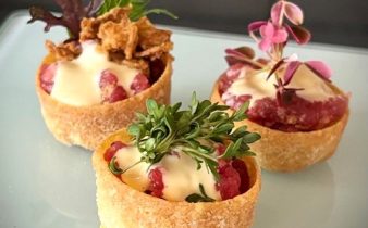 Små råbifftarteletter