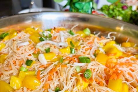 Glasnudelsallad
