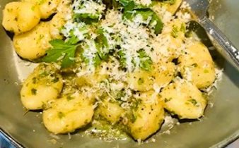 Gnocchi med örtsås - kalorisnål