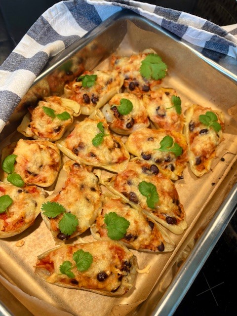 Mexikansk vegetarisk fylld paprika – kalorisnål