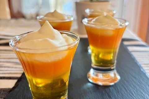 Vanilj- och nyponshot