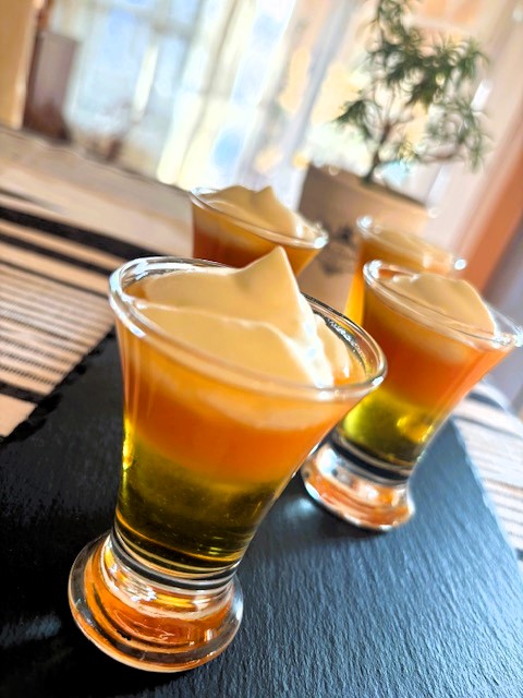 Vanilj- och nyponshot