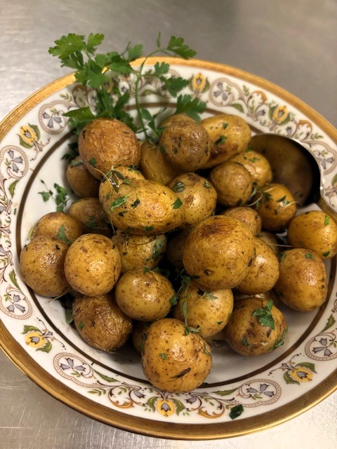Vitlöksrostad potatis