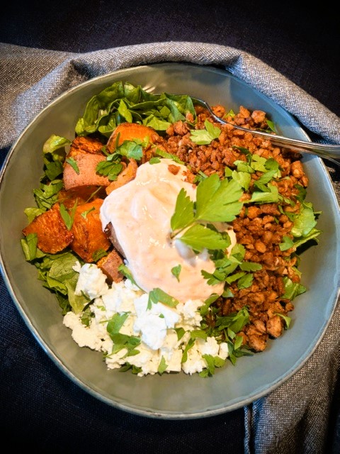 Taco bowl – kalorisnål