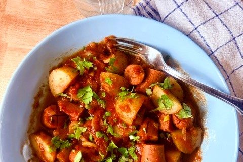 Korvgryta – kalorisnål