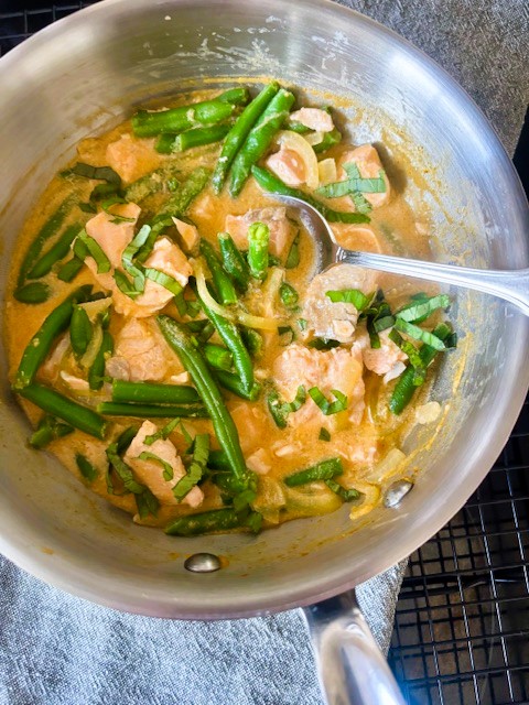 Lax med rödcurry – kalorisnål
