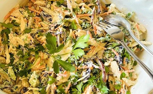 Caesarsallad med kyckling – kalorisnål