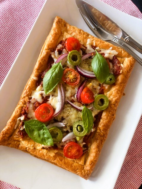 Smördegspizza -kalorisnål