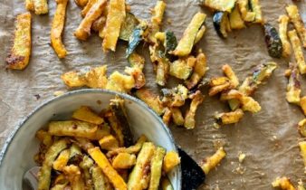 Glutenfria zucchini pommes