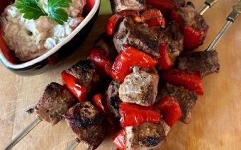Snabblagad och kalorisnål souvlaki