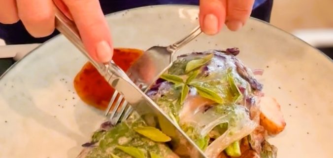 Vegetarisk wrap - kalorisnål