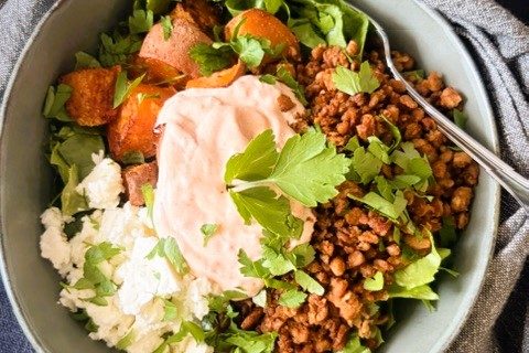 Taco bowl – kalorisnål