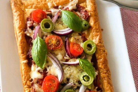 Smördegspizza -kalorisnål